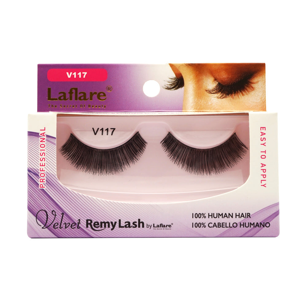 LAFLARE Velvet Remy Lash - V Series - V117