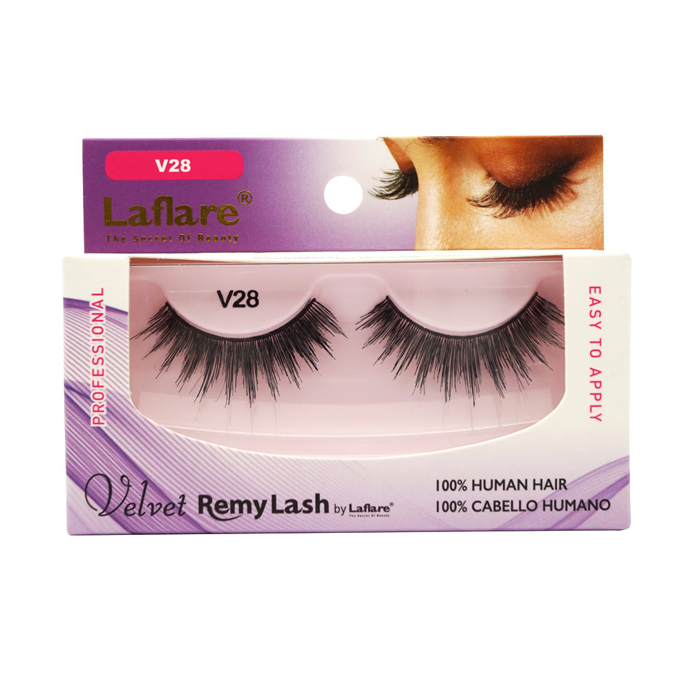 LAFLARE Velvet Remy Lash - V Series - V28