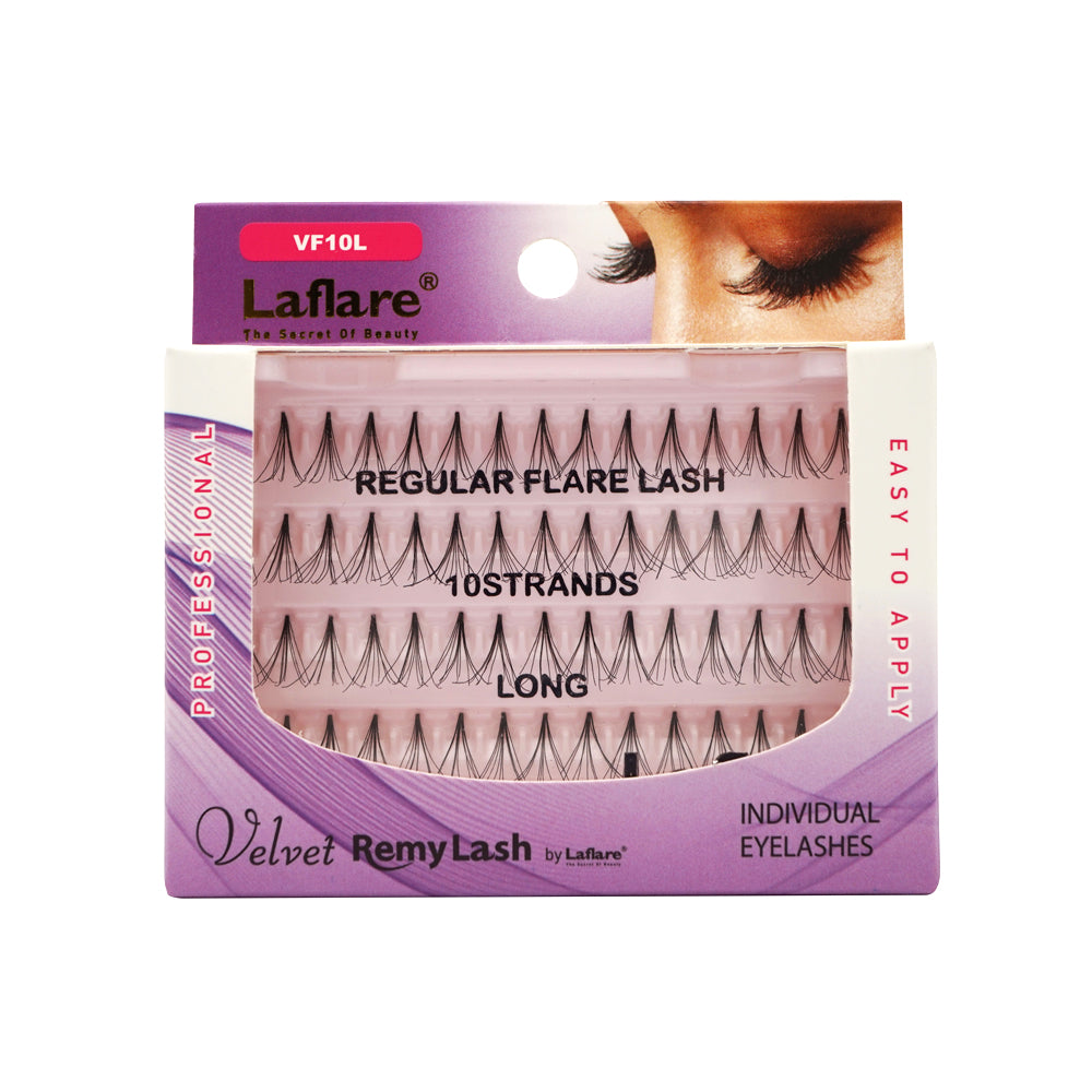 LAFLARE Velvet Remy Lash - Flare Lash 10 - VF10L