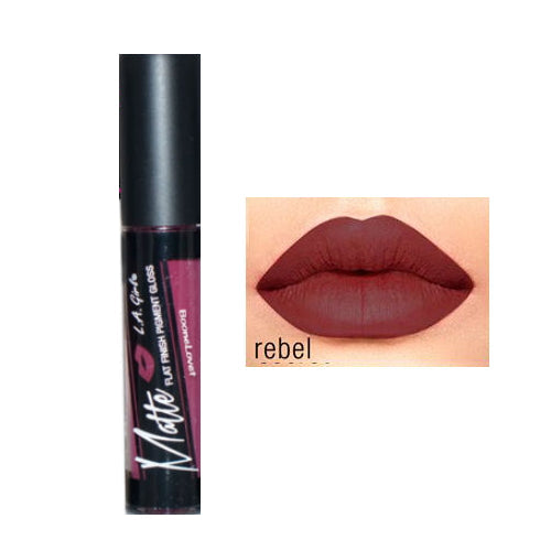 L.A. GIRL Matte Pigment Gloss - Rebel