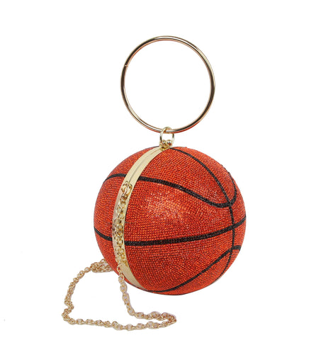 Women Evening Basketball Lady Clutch Purse by hfstylish