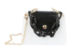 Top Chain Handle Satchel Crossbody Bag by hfstylish