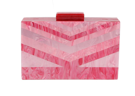 Women Acrylic Evening Clutch Cocktail Purse by hfstylish