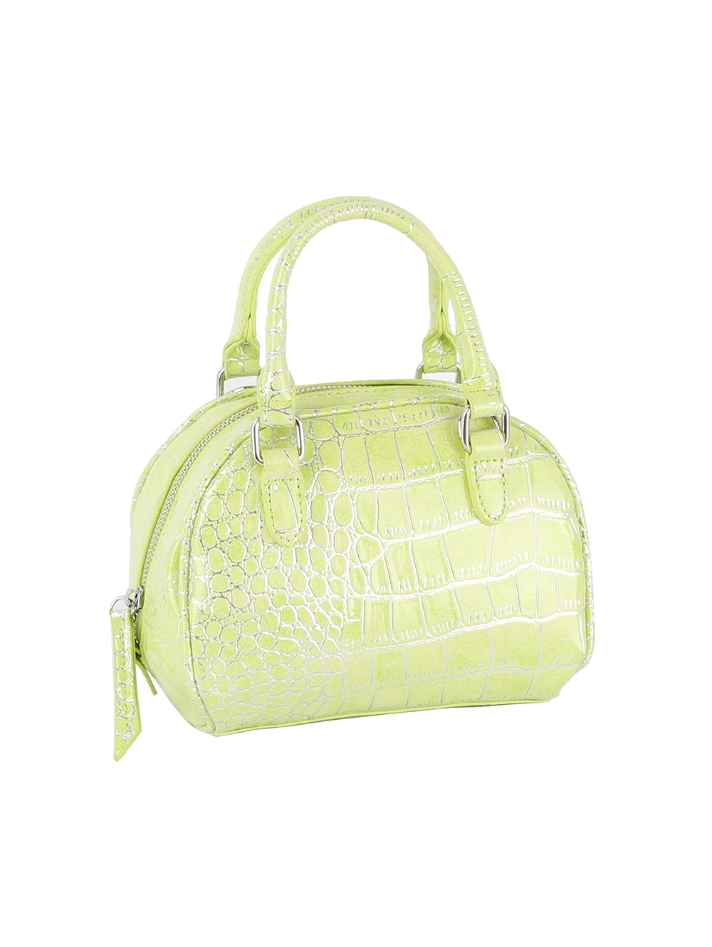 Alligator Embossed Fashion Hand Tote by hfstylish