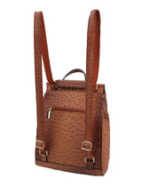 Ostrich Croc Convertible Backpack by hfstylish