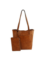 Fashion Leather Tote 2 N 1Hobo Bag by hfstylish