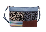 Cow Leo Printed Crossbody Shoulder Handbag by hfstylish