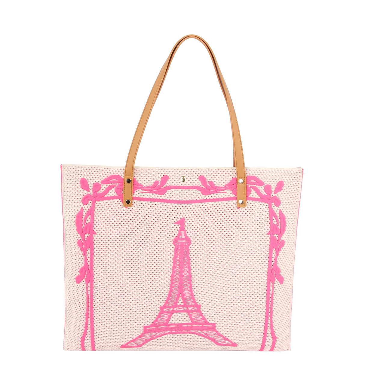 Paris Printed  Large Crossbody Handbag by hfstylish