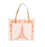 Paris Printed  Large Crossbody Handbag by hfstylish