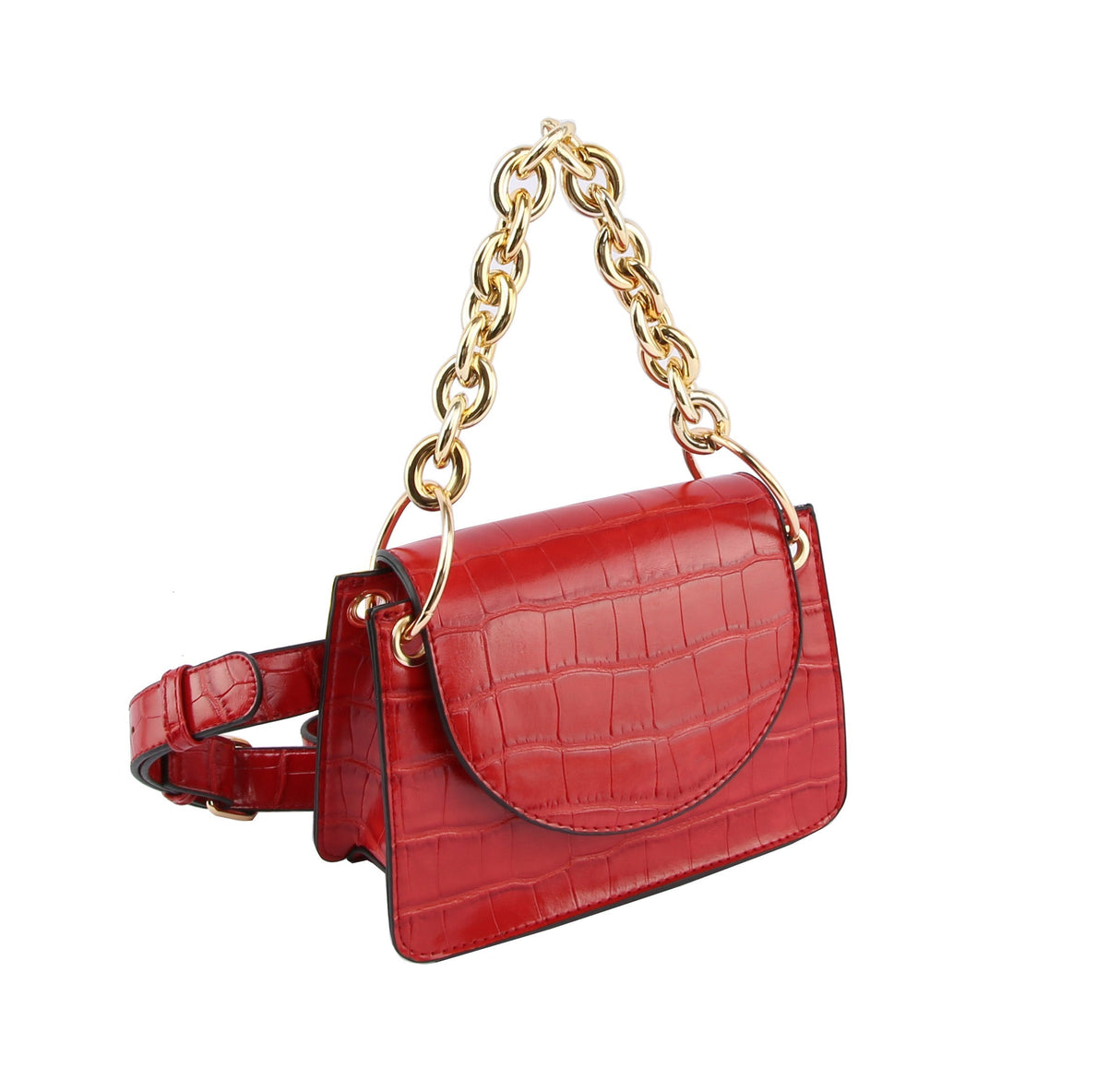 Satchel with Stylish Chain Purse by hfstylish