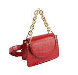 Satchel with Stylish Chain Purse by hfstylish