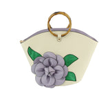 Women Flower Satchel Evening Purse Party Bag by hfstylish