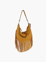 Women Fringe Tassel Shoulder Bag Handbag by hfstylish