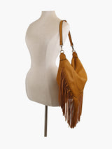 Women Fringe Tassel Shoulder Bag Handbag by hfstylish