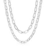 LIV DOUBLE CHAIN NECKLACE by eklexic jewelry