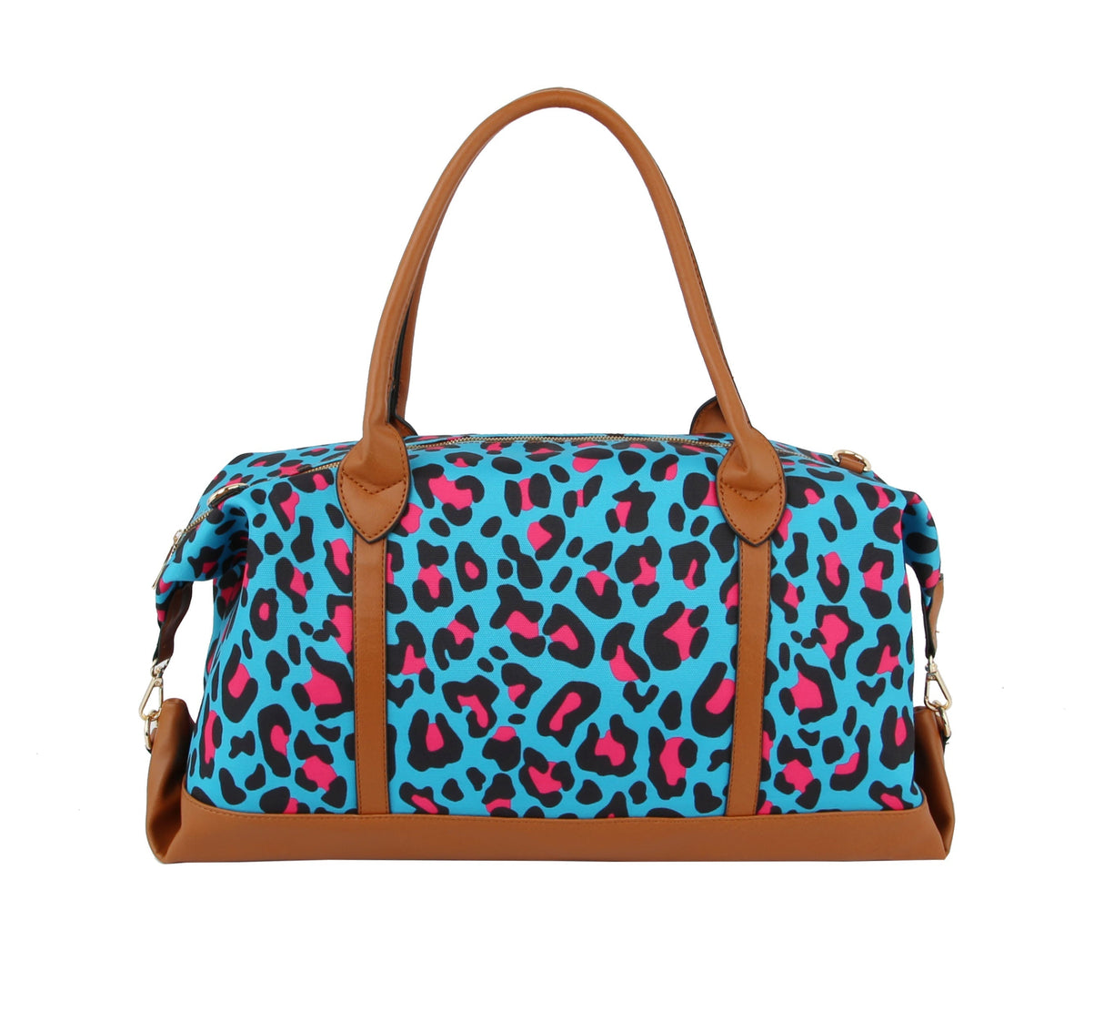 Medium Travel Duffel Bag Leo Print by hfstylish