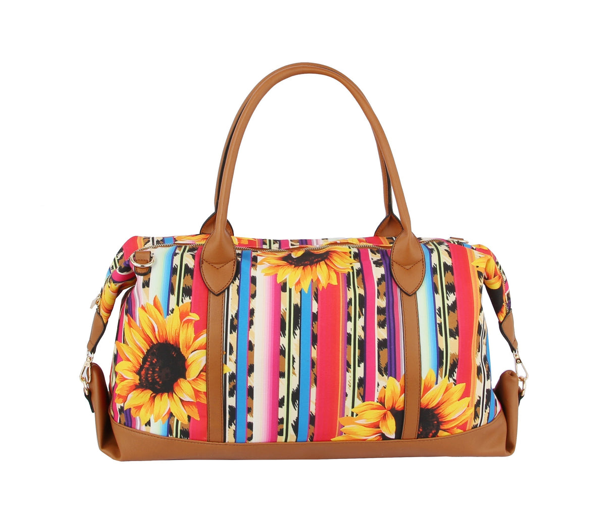 Sunflower Travel Duffle Bag for Women by hfstylish