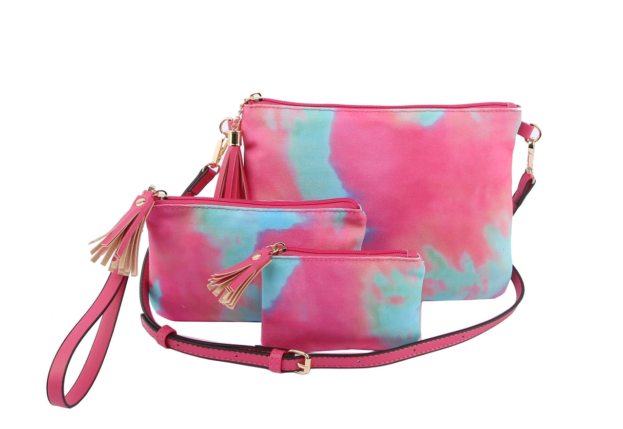 Clutch Tie Dye Fashion Shoulder Handbag by hfstylish