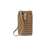 Croc Alligator Crossbody Bag Cell Phone Purse by hfstylish