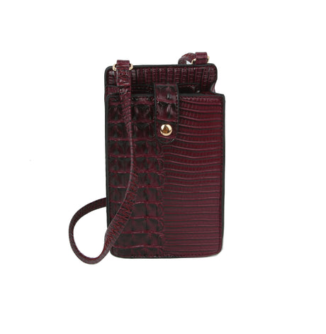 Croc Alligator Crossbody Bag Cell Phone Purse by hfstylish