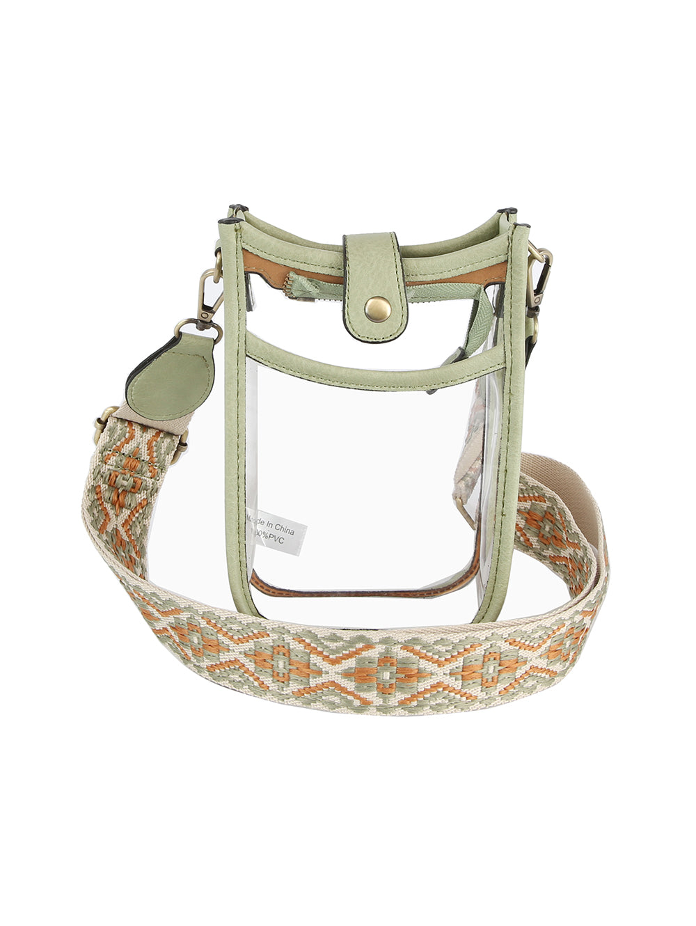 Clear Crossbody Sling by hfstylish