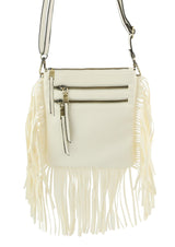 Fringe Tassel Crossbody Handbag Purse by hfstylish