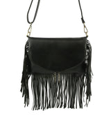 Women Fringed Crossbody handbag Shoulder Bag by hfstylish