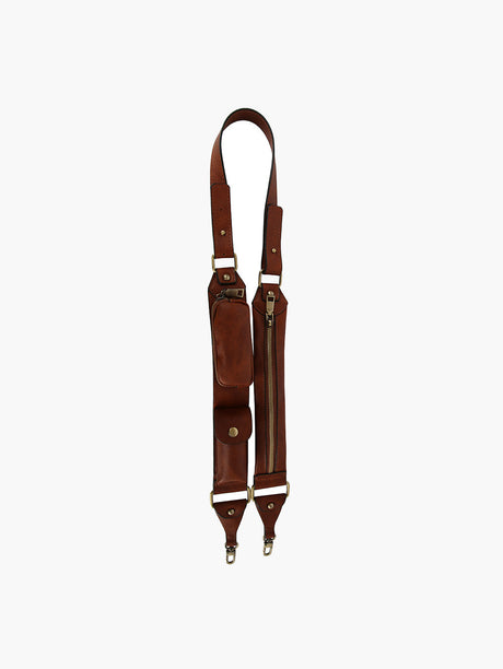 Leather Suspenders Fashion Chain Belt by hfstylish