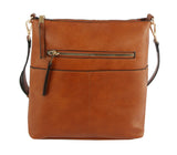 Classic Front Pocket Crossbody Sling by hfstylish