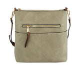 Classic Front Pocket Crossbody Sling by hfstylish