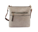 Classic Front Pocket Crossbody Sling by hfstylish