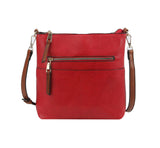 Classic Front Pocket Crossbody Sling by hfstylish