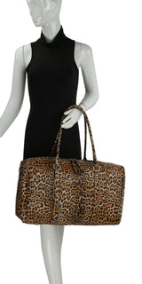 Ostrich Croc Duffle Bag by hfstylish