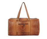 Women Crocodile Loe Travel Duffel Luggage by hfstylish