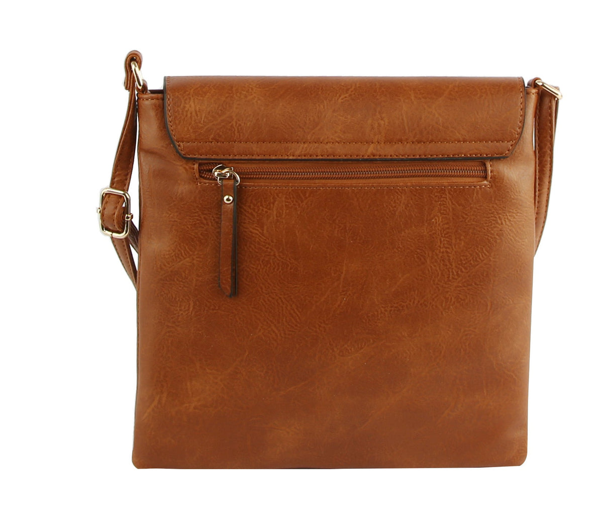 Crossbody Bag with Flap Over Snap for Women by hfstylish