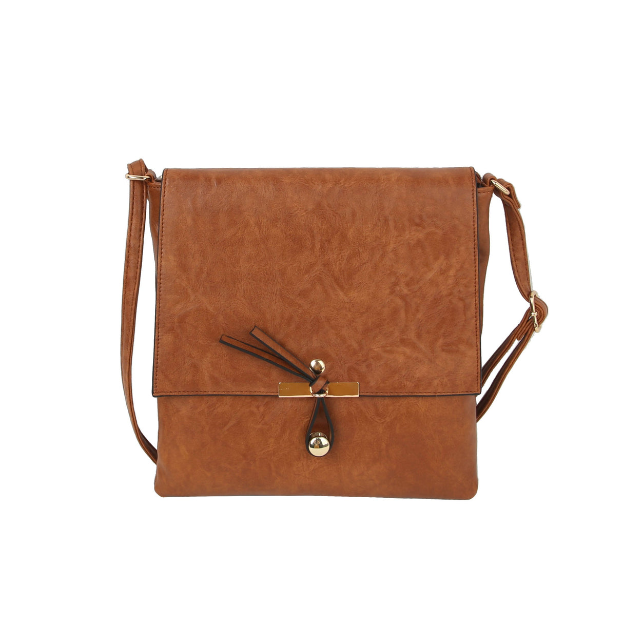 Crossbody Bag with Flap Over Snap for Women by hfstylish