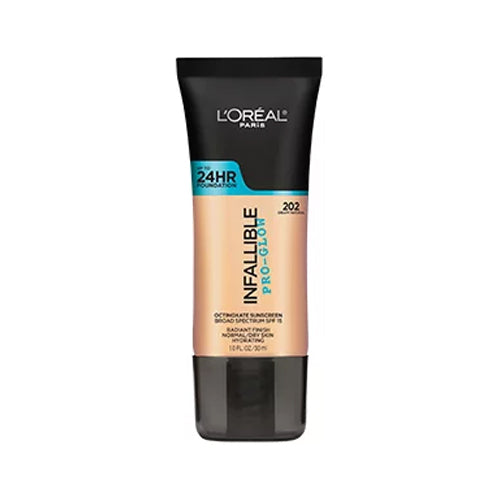 L'OREAL Infallible Pro-Glow Foundation - Creamy Natural