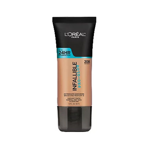 L'OREAL Infallible Pro-Glow Foundation - Sun Beige