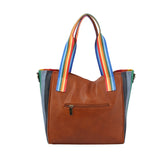 RAINBOW TOTE HANDBAG by hfstylish