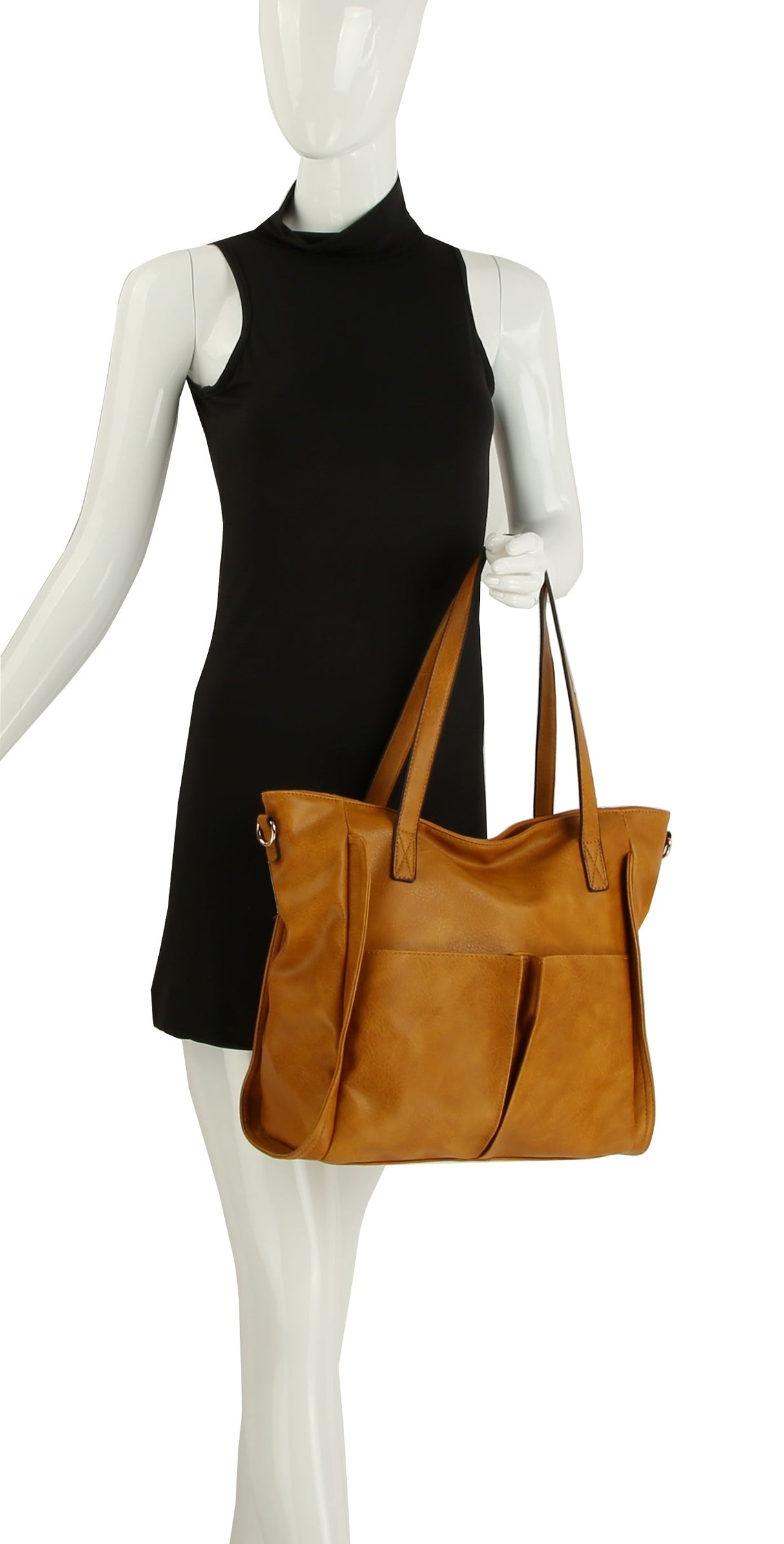 Women Shopper Tote Purse Handbag by hfstylish