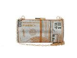 Fashion Bling Money Clutch by hfstylish