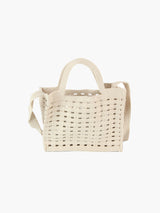 Woven Tote Handbag by hfstylish