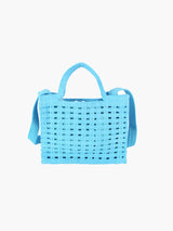 Woven Tote Handbag by hfstylish