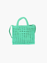 Woven Tote Handbag by hfstylish