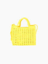 Woven Tote Handbag by hfstylish