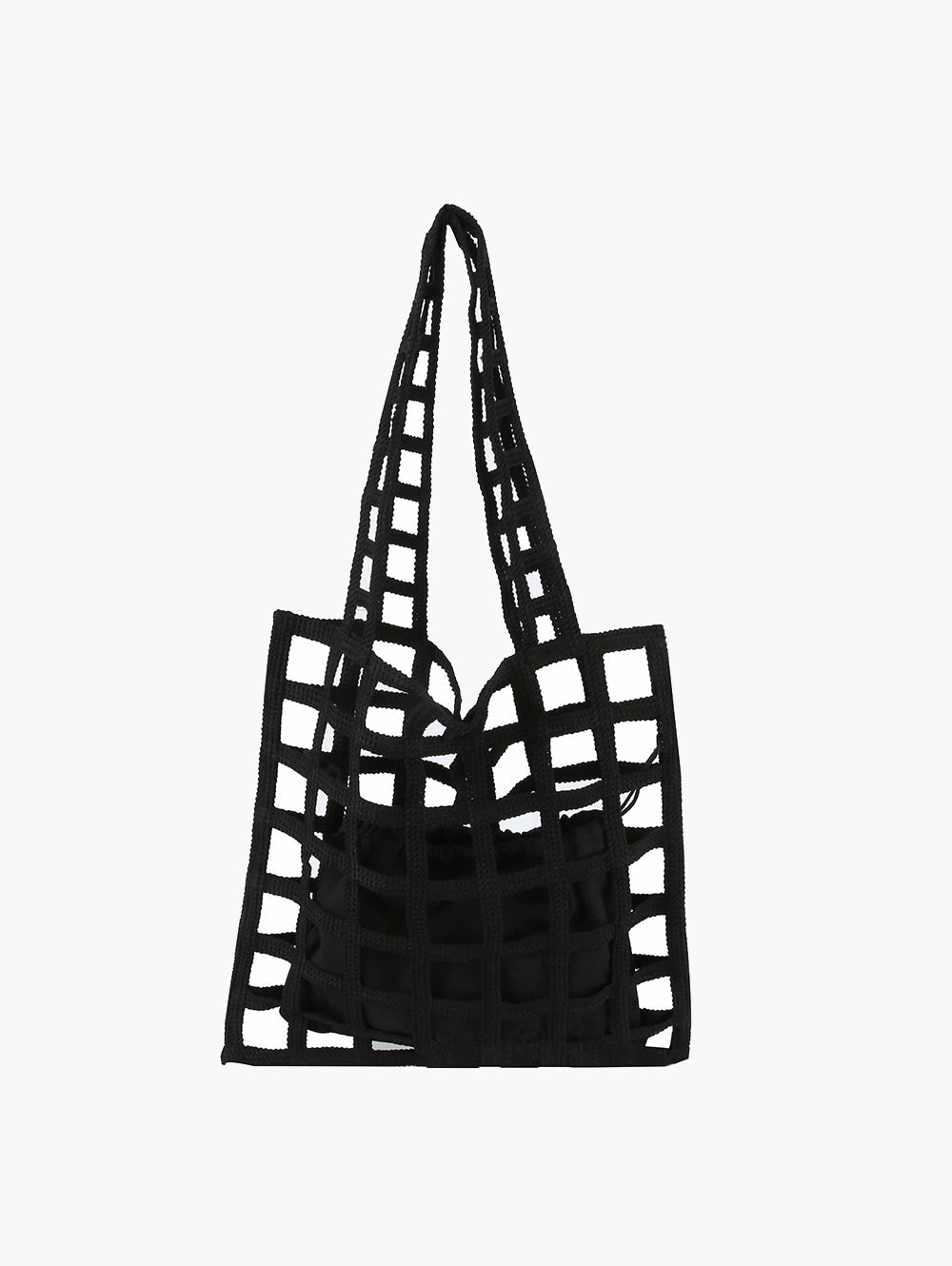 Woven Tote Handbag Set by hfstylish