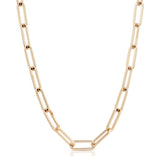 Large Elongated Link Chain by eklexic jewelry