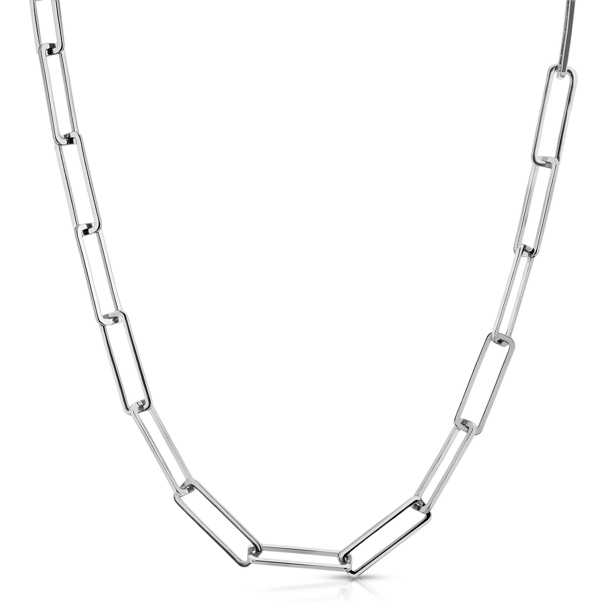 Large Rectangle Link Eyewear Chain by eklexic jewelry