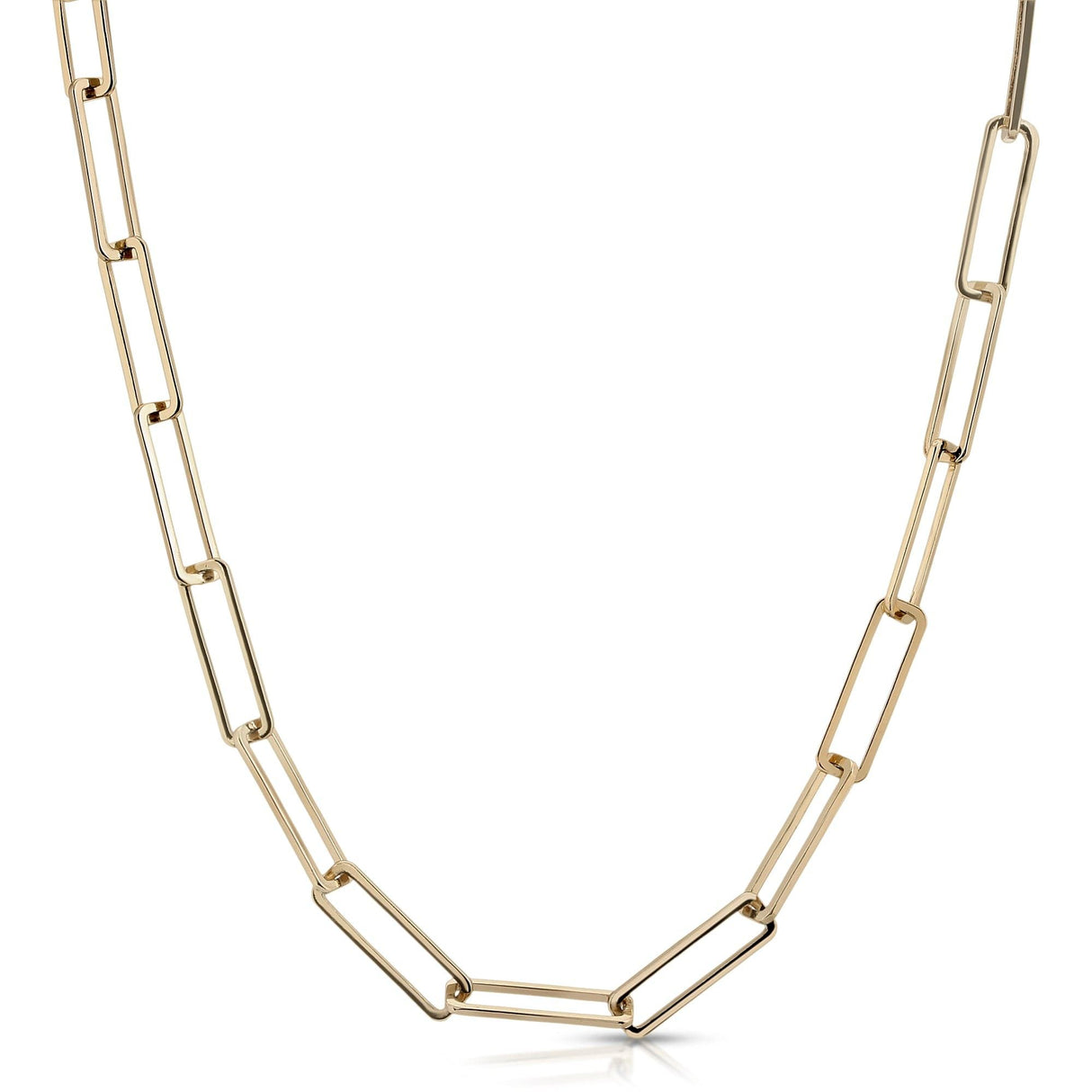 Large Rectangle Link Eyewear Chain by eklexic jewelry