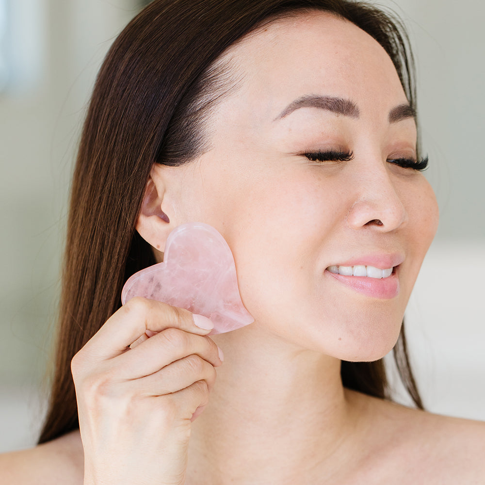 Uplifting Gua Sha Heart by jennypatinkin